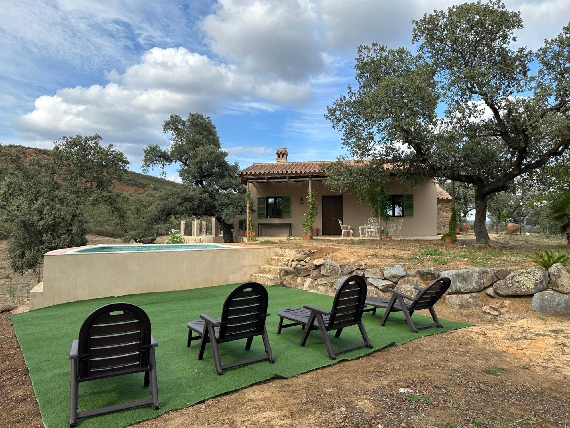 Alojamiento Rural En Aracena. Finca El Rehilete Exteriör bild