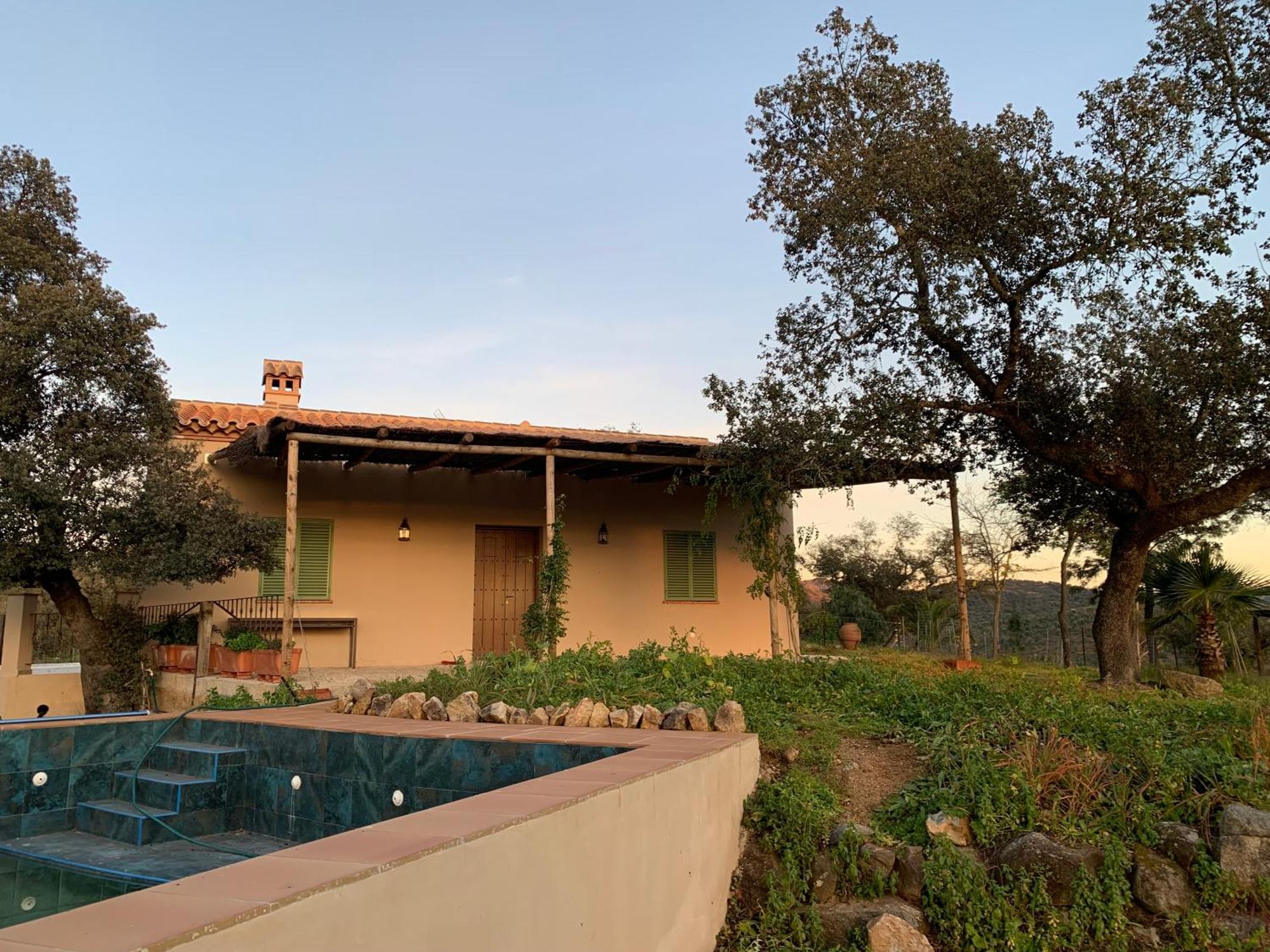 Alojamiento Rural En Aracena. Finca El Rehilete Exteriör bild